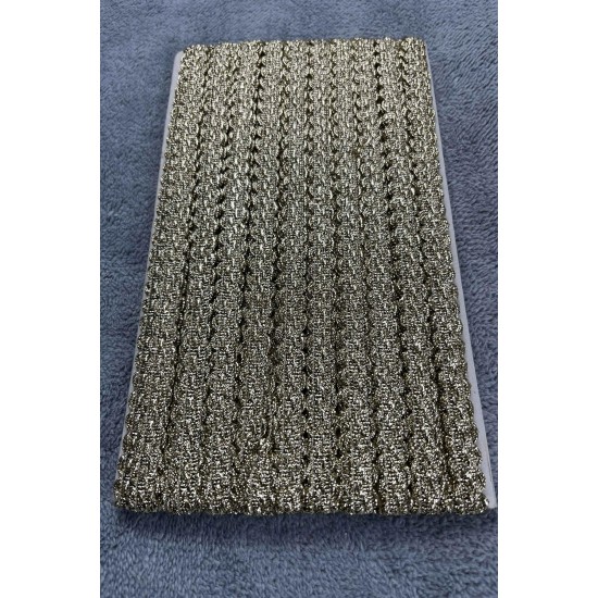 Lotus Dekoratif Şerit &ndash; El İşi, Organizasyon ve S&uuml;sleme İ&ccedil;in 1 cm En 1 Metre-HG-DS-008