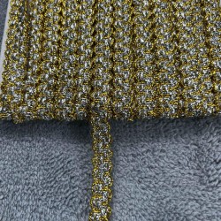 Gardenia Dekoratif Şerit &ndash; El İşi, Organizasyon ve S&uuml;sleme İ&ccedil;in 1 cm En 1 Metre-HG-DS-009