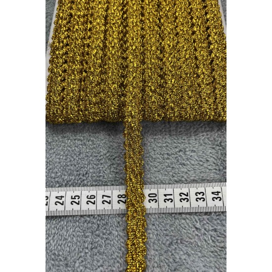 Freesia Dekoratif Şerit &ndash; El İşi, Organizasyon ve S&uuml;sleme İ&ccedil;in 1 cm En 1 Metre-HG-DS-010