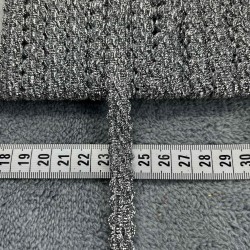 Peony Dekoratif Şerit &ndash; El İşi, Organizasyon ve S&uuml;sleme İ&ccedil;in 1 cm En 1 Metre-HG-DS-011