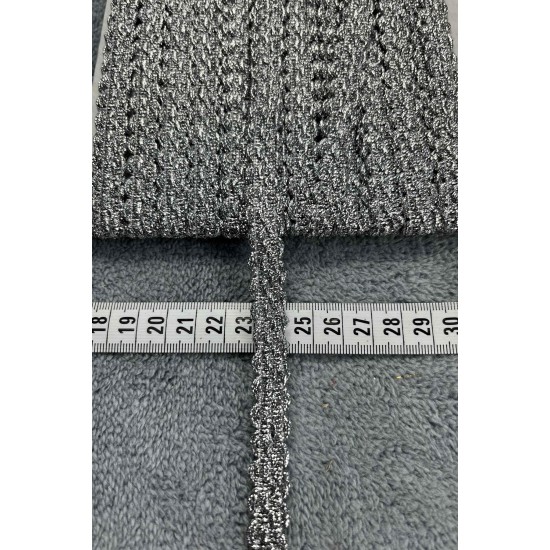 Peony Dekoratif Şerit &ndash; El İşi, Organizasyon ve S&uuml;sleme İ&ccedil;in 1 cm En 1 Metre-HG-DS-011