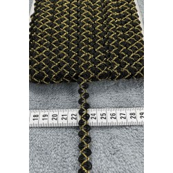 Ranunculus Dekoratif Şerit &ndash; El İşi, Organizasyon ve S&uuml;sleme İ&ccedil;in 1 cm En 1 Metre-HG-DS-012