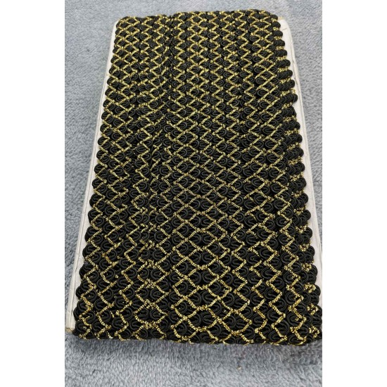 Ranunculus Dekoratif Şerit &ndash; El İşi, Organizasyon ve S&uuml;sleme İ&ccedil;in 1 cm En 1 Metre-HG-DS-012