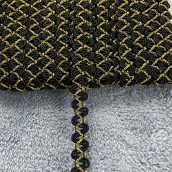 Ranunculus Dekoratif Şerit &ndash; El İşi, Organizasyon ve S&uuml;sleme İ&ccedil;in 1 cm En 1 Metre-HG-DS-012