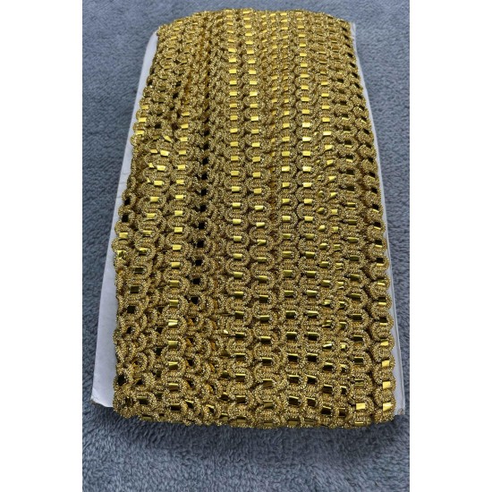 Poppy Dekoratif Şerit &ndash; El İşi, Organizasyon ve S&uuml;sleme İ&ccedil;in 1 cm En 1 Metre-HG-DS-014