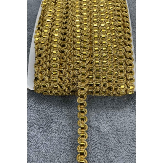 Poppy Dekoratif Şerit &ndash; El İşi, Organizasyon ve S&uuml;sleme İ&ccedil;in 1 cm En 1 Metre-HG-DS-014