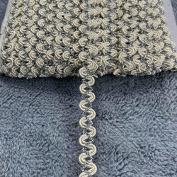 Hibiscus Dekoratif Şerit &ndash; El İşi, Organizasyon ve S&uuml;sleme İ&ccedil;in 1 cm En 1 Metre-HG-DS-017