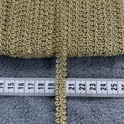 Gardenia Dekoratif Şerit &ndash; El İşi, Organizasyon ve S&uuml;sleme İ&ccedil;in 1 cm En 1 Metre-HG-DS-018