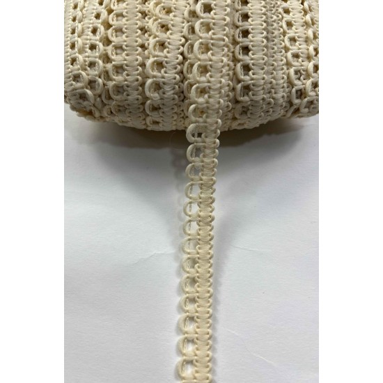 Bouvardia Dekoratif Şerit &ndash; El İşi, Organizasyon ve S&uuml;sleme İ&ccedil;in 1 cm En 1 Metre-HG-DS-025