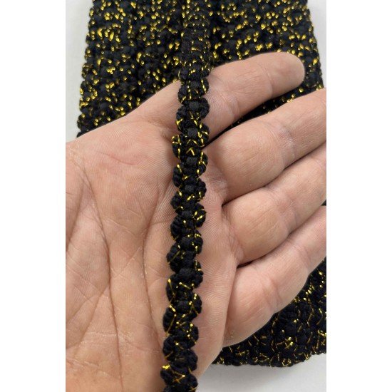 Daisy Dekoratif Şerit &ndash; El İşi, Organizasyon ve S&uuml;sleme İ&ccedil;in 1 cm En 1 Metre-HG-DS-042