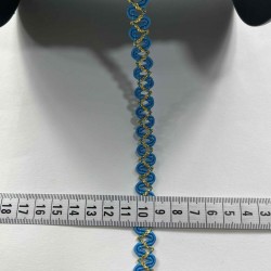 Freesia Dekoratif Şerit &ndash; El İşi, Organizasyon ve S&uuml;sleme İ&ccedil;in 1 cm En 1 Metre-HG-DS-043