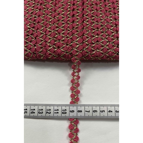 Gardenia Dekoratif Şerit &ndash; El İşi, Organizasyon ve S&uuml;sleme İ&ccedil;in 1 cm En 1 Metre-HG-DS-045