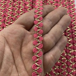 Gardenia Dekoratif Şerit &ndash; El İşi, Organizasyon ve S&uuml;sleme İ&ccedil;in 1 cm En 1 Metre-HG-DS-045