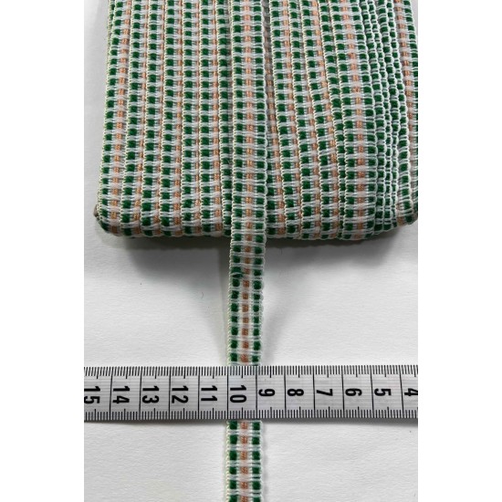 Geranium Dekoratif Şerit &ndash; El İşi, Organizasyon ve S&uuml;sleme İ&ccedil;in 1 cm En 1 Metre-HG-DS-047