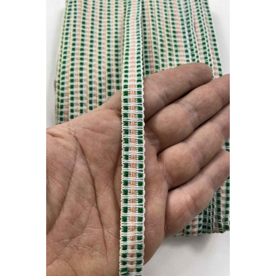 Geranium Dekoratif Şerit &ndash; El İşi, Organizasyon ve S&uuml;sleme İ&ccedil;in 1 cm En 1 Metre-HG-DS-047