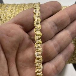 Lavender Dekoratif Şerit &ndash; El İşi, Organizasyon ve S&uuml;sleme İ&ccedil;in 1 cm En 1 Metre-HG-DS-051