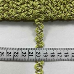 Mimosa Dekoratif Şerit &ndash; El İşi, Organizasyon ve S&uuml;sleme İ&ccedil;in 1 cm En 1 Metre-HG-DS-053