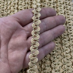 Narcissus Dekoratif Şerit &ndash; El İşi, Organizasyon ve S&uuml;sleme İ&ccedil;in 1 cm En 1 Metre-HG-DS-054