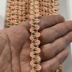 Nemessia Dekoratif Şerit &ndash; El İşi, Organizasyon ve S&uuml;sleme İ&ccedil;in 1 cm En 1 Metre-HG-DS-055