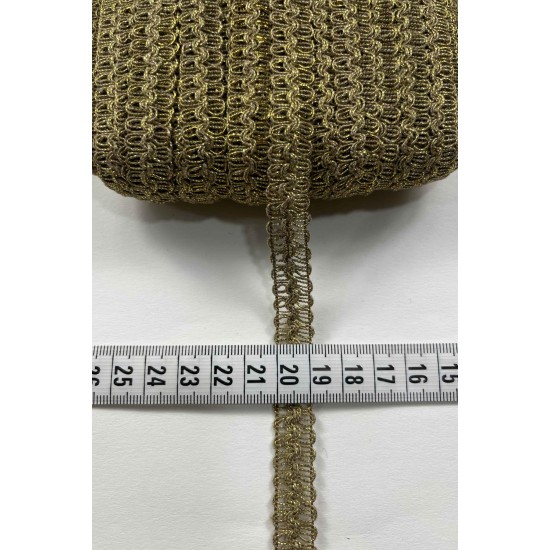 Pansy Dekoratif Şerit &ndash; El İşi, Organizasyon ve S&uuml;sleme İ&ccedil;in 1 cm En 1 Metre-HG-DS-057