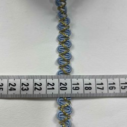 Poppy Dekoratif Şerit &ndash; El İşi, Organizasyon ve S&uuml;sleme İ&ccedil;in 1 cm En 1 Metre-HG-DS-059