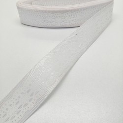 Krem Dantel Baskılı Grogren Kurdele 2,5 cm 1 Metre-HOBG-1025 Krem Dantel Baskılı Grogren Kurdele 2,5 cm 1 Metre-HOBG-1025