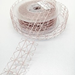 Renkli Dantel Tela Kurdele 4 cm 1 Metre-HOBG-1070