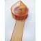 Turuncu Şifon Kurdele 4 cm 1 Metre-HOBG-1107