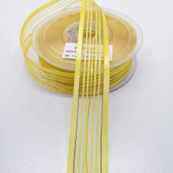 Sarı İp Kurdele 2,5 cm 1 Metre-HOBG-1113