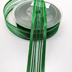 Yeşil İp Kurdele 2,5 cm 1 Metre-HOBG-1118