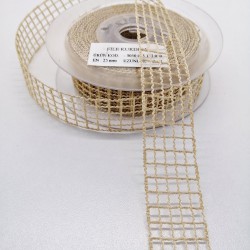 Krem File Kurdele 2,5 cm 1 Metre-HOBG-1134 Krem File Kurdele 2,5 cm 1 Metre-HOBG-1134