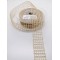 Krem File Kurdele 2,5 cm 1 Metre-HOBG-1134