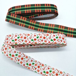 Çift Renk Yılbaşı Kurdele Seti 3-HOBG-1204