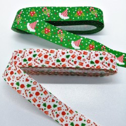 Çift Renk Yılbaşı Kurdele Seti 6-HOBG-1207