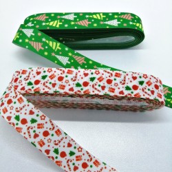 Çift Renk Yılbaşı Kurdele Seti 7-HOBG-1208