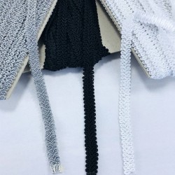 Gri Siyah Beyaz Dekoratif Şerit Seti-HSET-19