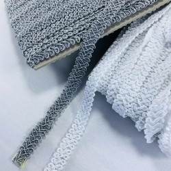 Beyaz Gri Dekoratif Şerit Seti-HSET-20