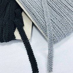 Siyah Gri Dekoratif Şerit Seti-HSET-22