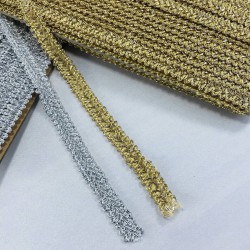 Simli Gold Gümüş Dekoratif Şerit Seti-HSET-23