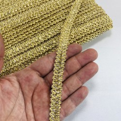 Simli Gold Dekoratif Şerit-HSET-25