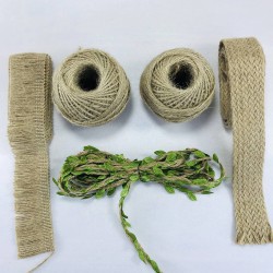 Jüt İp Hasır Şerit Kurdele Seti-HSET-9