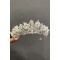 Kristal Taşlı İncili Gelin Tacı-HYTAC-10