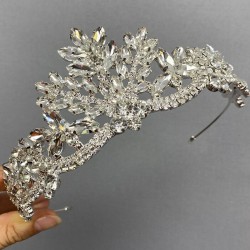 Gümüş Renk Zinda Kına Ve Gelin Tacı-HYTAC-44 Gümüş Renk Zinda Kına Ve Gelin Tacı-HYTAC-44