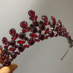 Bordo Zeety Model Kına Ve Gelin Tacı-HYTAC-68 Bordo Zeety Model Kına Ve Gelin Tacı-HYTAC-68