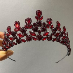 Bordo Zeety Model Kına Ve Gelin Tacı-HYTAC-68 Bordo Zeety Model Kına Ve Gelin Tacı-HYTAC-68