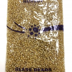 Sarı Kum Boncuk 4 mm 500 gr-JDN-1007