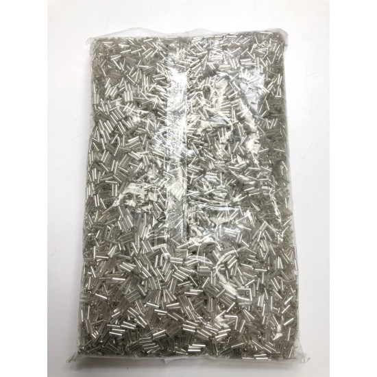Gümüş Boru Boncuk 5 mm 500 gr-JDN-1018