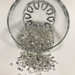 Jablonex Gümüş İri Kesme Boncuk-JDN-1076