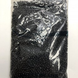 Siyah Kum Boncuk 4 mm 500 gr-JDN-2012