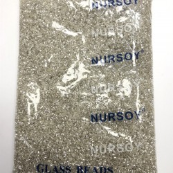 Gümüş Kesme Boncuk 2,5 mm 500 gr-JDN-2016